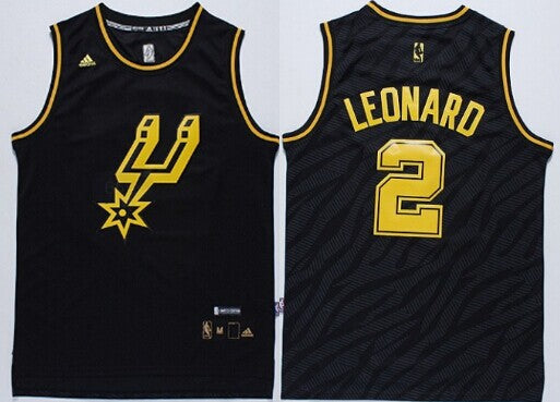 Kawhi Leonard Revolution San Antonio Spurs black jersey