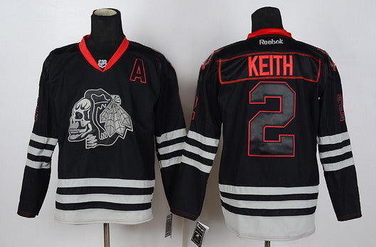 Duncan Keith Chicago Blackhawks black jersey