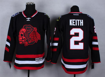 Duncan Keith Chicago Blackhawks black Stadium Series jersey