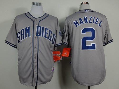 Johnny Manziel San Diego Padres gray jersey