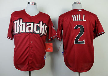 Aaron Hill Arizona Diamondbacks red jersey