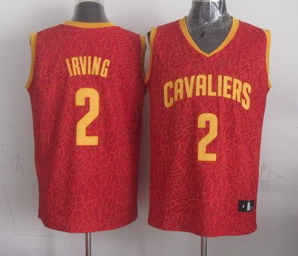 Kyrie Irving Cleveland Cavaliers red Fashion jersey