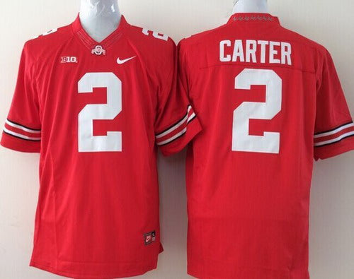 Cris Carter Ohio State Buckeyes red Limited jersey