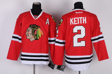 Duncan Keith Chicago Blackhawks red jersey