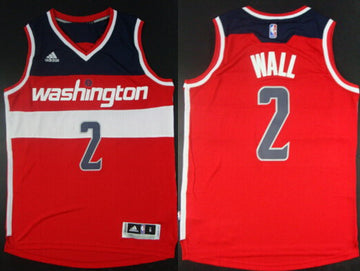John Wall Revolution Washington Wizards red jersey