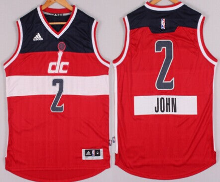 John Wall Revolution Washington Wizards red jersey