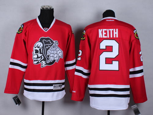 Duncan Keith Chicago Blackhawks red jersey