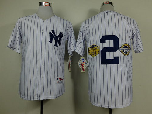 Derek Jeter New York Yankees white jersey