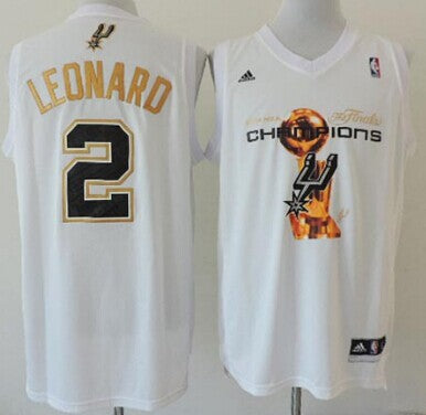 Kawhi Leonard Revolution San Antonio Spurs white jersey