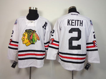 Duncan Keith Chicago Blackhawks white Winter Classic jersey