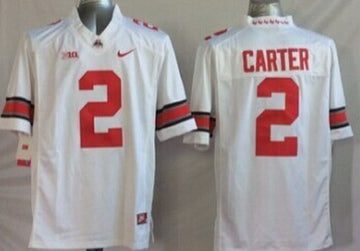 Cris Carter Ohio State Buckeyes white Limited jersey