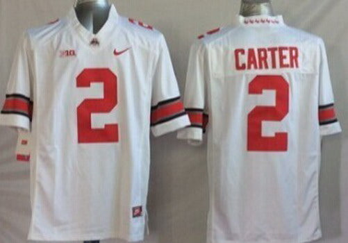 Cris Carter Ohio State Buckeyes white Limited jersey