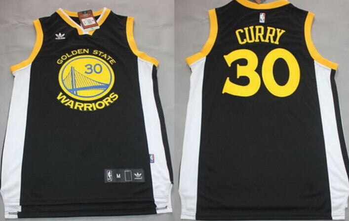 Stephen Curry Revolution Golden State Warriors black jersey