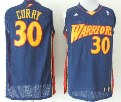 Stephen Curry Golden State Warriors navy jersey