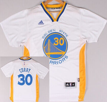 Stephen Curry Revolution Golden State Warriors white jersey