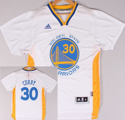 Stephen Curry Revolution Golden State Warriors white jersey