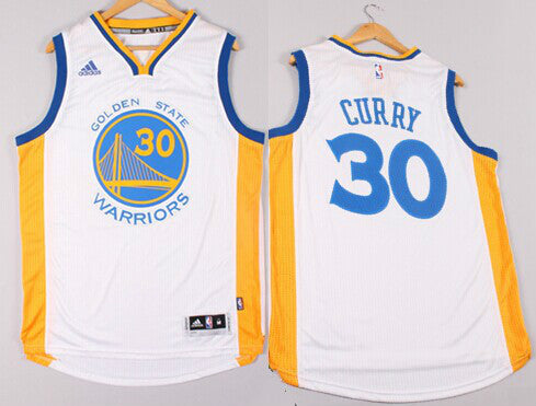 Stephen Curry Revolution Golden State Warriors white jersey