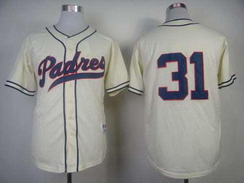 Dave Winfield San Diego Padres cream jersey
