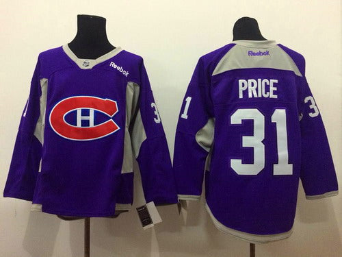 Carey Price Montreal Canadiens purple jersey