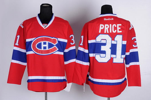 Carey Price Montreal Canadiens red jersey