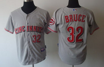 Jay Bruce Cincinnati Reds gray jersey