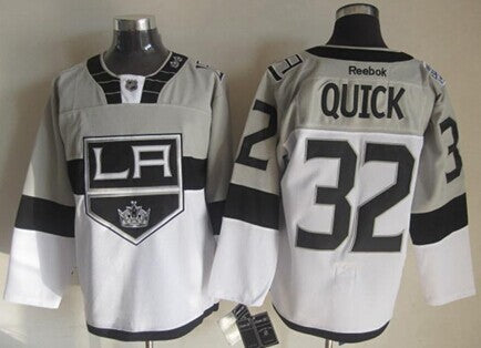 Jonathan Quick Los Angeles Kings gray Stadium Series jersey