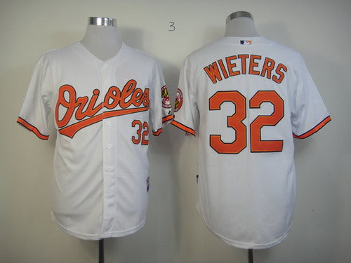 Matt Wieters Baltimore Orioles white jersey