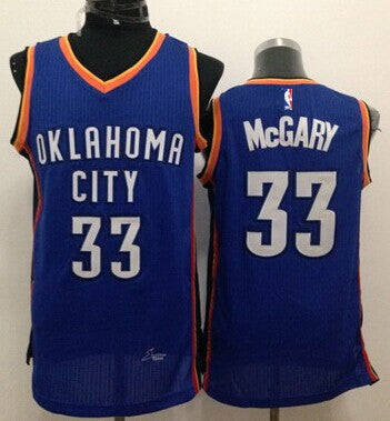Mitch McGary Oklahoma City Thunder blue jersey
