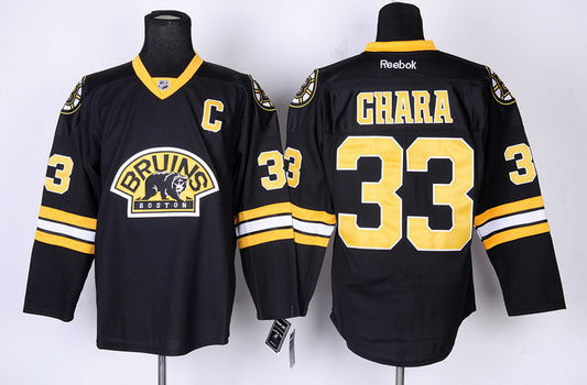 Zdeno Chara Boston Bruins black Third jersey