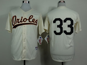 Eddie Murray Baltimore Orioles cream jersey