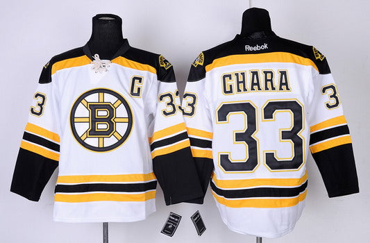 Zdeno Chara Boston Bruins white jersey
