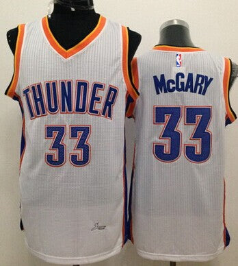 Mitch McGary Oklahoma City Thunder white jersey