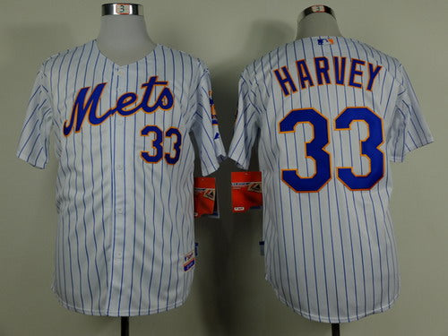 Matt Harvey New York Mets white jersey