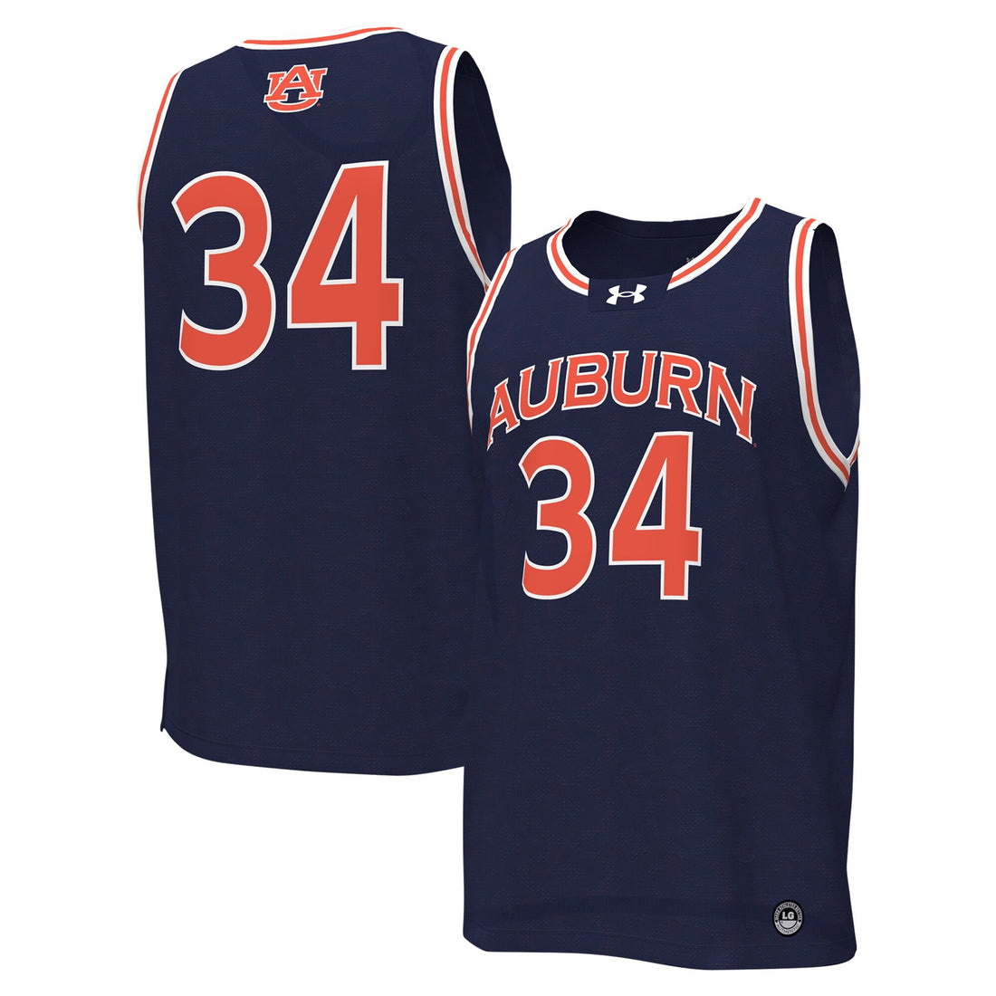 Under Armour Auburn Tigers navy jersey