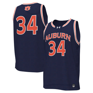 Under Armour Auburn Tigers navy jersey