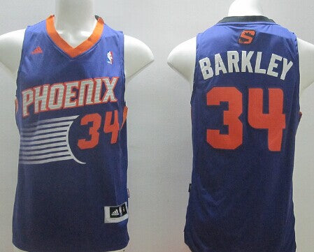 Charles Barkley Revolution Phoenix Suns purple jersey