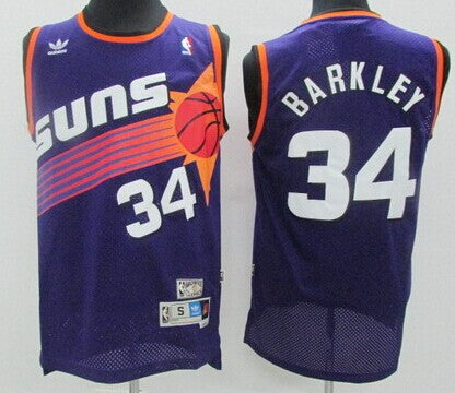Charles Barkley Phoenix Suns purple Throwback jersey