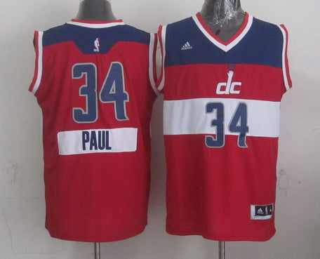 Paul Pierce Revolution Washington Wizards red jersey