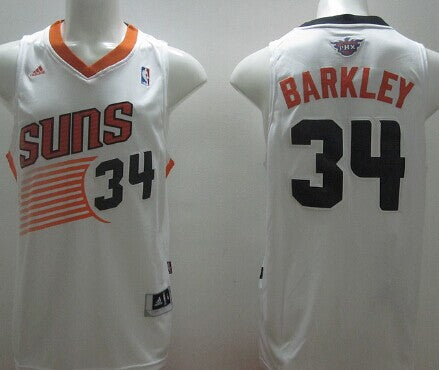 Charles Barkley Revolution Phoenix Suns white jersey
