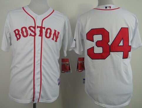 David Ortiz Boston Red Sox white jersey