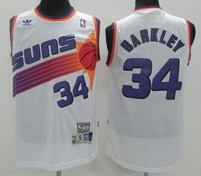 Charles Barkley Phoenix Suns white Throwback jersey