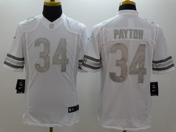 Nike Walter Payton Chicago Bears platinum Limited jersey