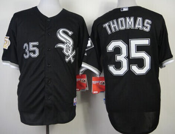 Frank Thomas Chicago White Sox black jersey
