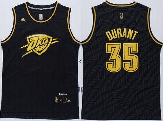 Kevin Durant Revolution Oklahoma City Thunder black jersey