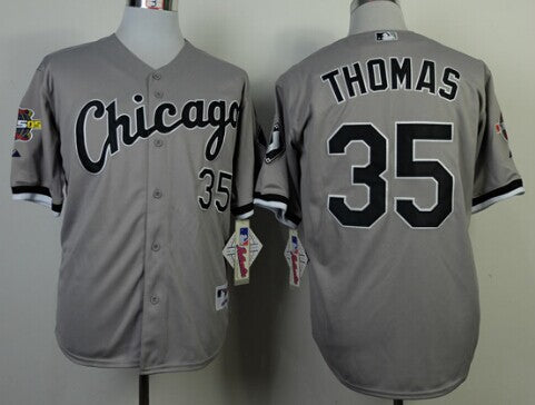 Frank Thomas Chicago White Sox gray jersey