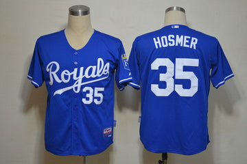 Eric Hosmer Kansas City Royals navy jersey