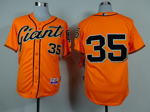 Brandon Crawford San Francisco Giants orange jersey