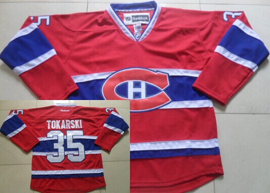 Dustin Tokarski Montreal Canadiens red jersey