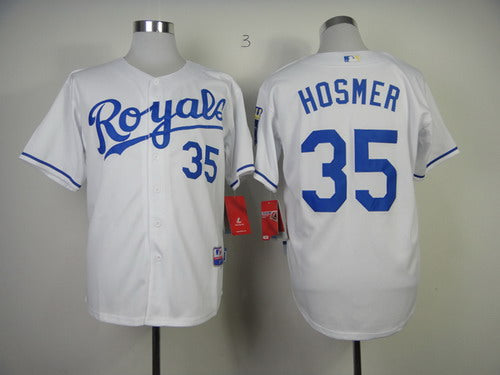 Eric Hosmer Kansas City Royals white jersey