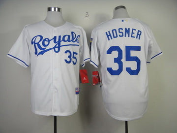 Eric Hosmer Kansas City Royals white jersey